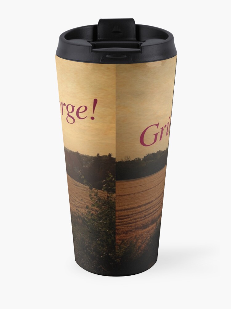 Alternative Ansicht von Grüße aus Baalberge, Retro Thermobecher