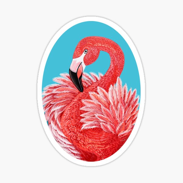 Item preview, Pink Flamingo pattern designed and sold by Ruta.