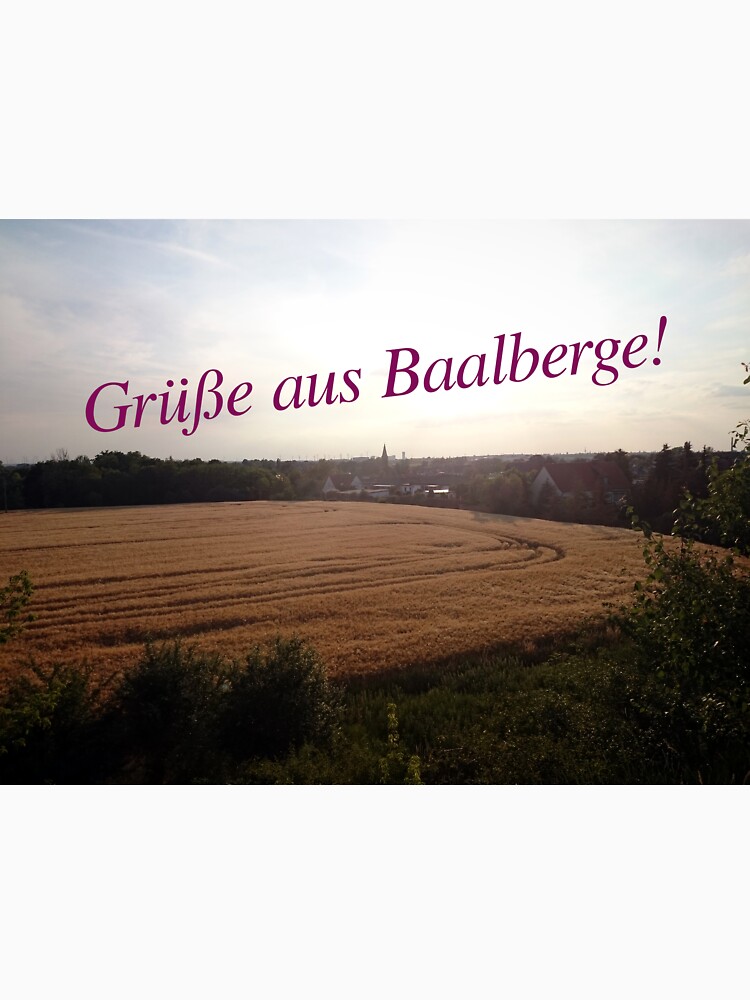 Grüße aus Baalberge von Gourmetkater