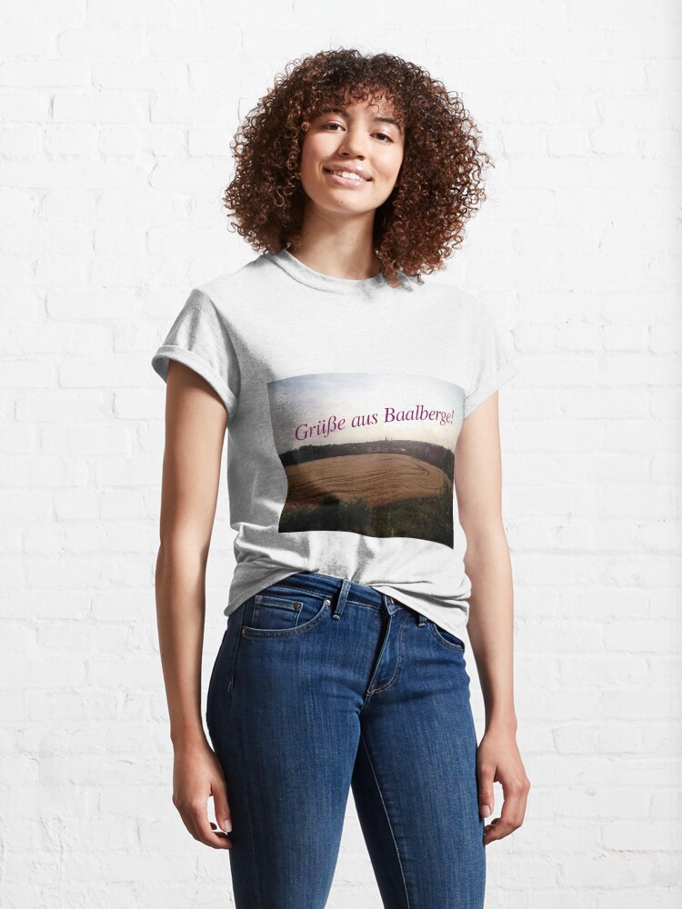 Alternative Ansicht von Grüße aus Baalberge Classic T-Shirt