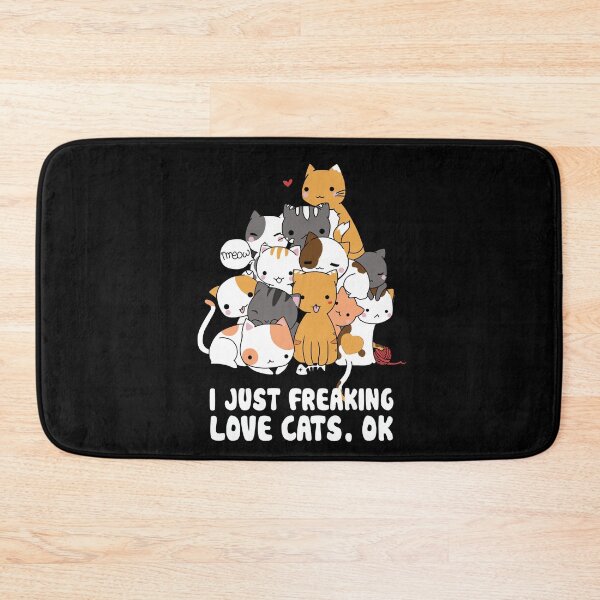 Item preview, Just Freaking Love Cat- Cats Family designed and sold by TeeDoozy.