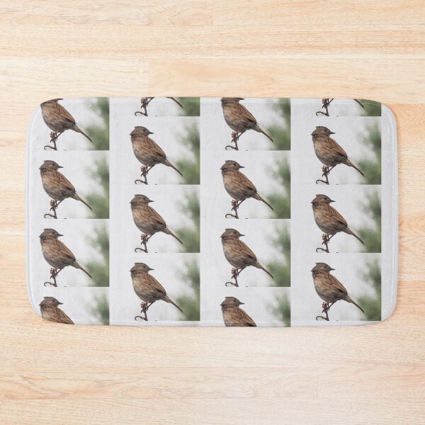 Item preview, Dunnock Bird n the gardens at Lyme Dorset UK designed and sold by lynn carter.