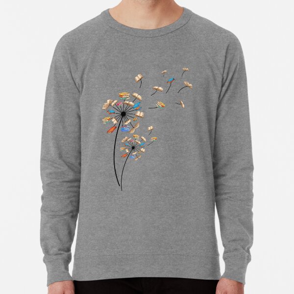 Item preview, Dandelion Flower Books Fly Reading Gift T-Shirt designed and sold by TeeSumody.