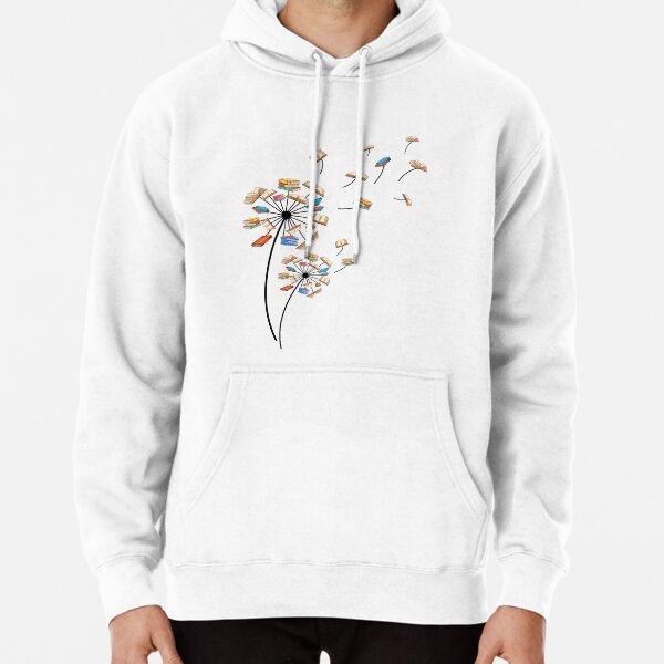 Item preview, Dandelion Flower Books Fly Reading Gift T-Shirt designed and sold by TeeSumody.