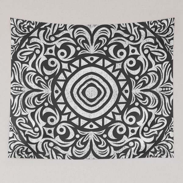 Item preview, Chalk Mandala mandala6b designed and sold by DuckyRubin.