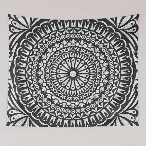 Item preview, Chalk Mandala mandala14b designed and sold by DuckyRubin.
