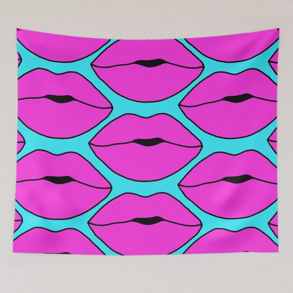 Item preview, Hot Pink Close up Lips designed and sold by passionatelyem.