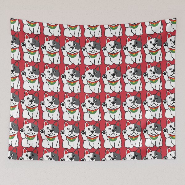 Item preview, Fortune Frenchie designed and sold by Michelle Phong.