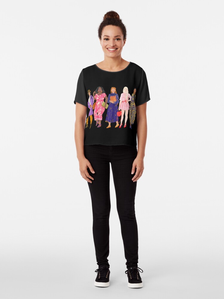 Alternate view of Sisterhood Chiffon Top