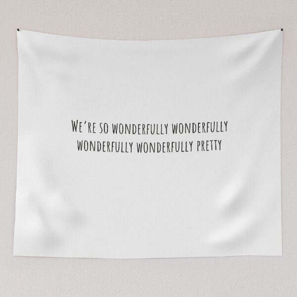 Item preview, WONDERFULLY PRETTY designed and sold by RodeoJukebox.