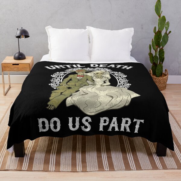 Item preview, Skeleton Couple Until Death Do Us Part Wedding Bride Groom designed and sold by funnytshirtemp.