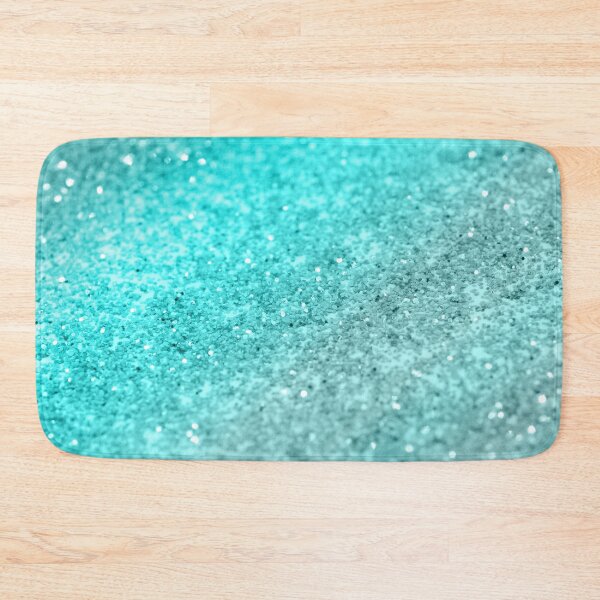Item preview, Aqua Teal Ocean Glam #1 (Photo of Glitter Only - Not Reflective) designed and sold by Anita's & Bella's Art.