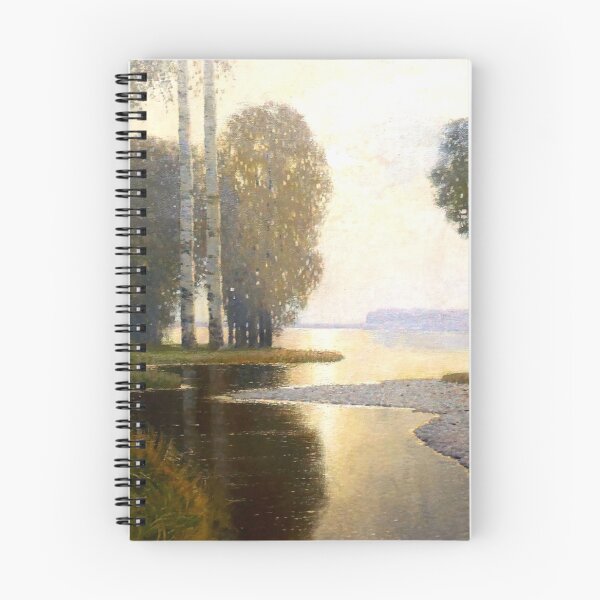 Item preview, Vilhelms Purvitis - Paisaje con abedules designed and sold by ArtExpression.