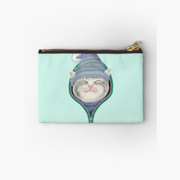Item preview, Cat in the zip designed and sold by tummeow.