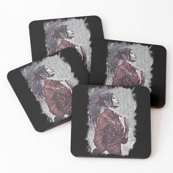 Item preview, CLAIRE / Searching for her brother / Fan Art Abstract Portrait designed and sold by Naumovski.