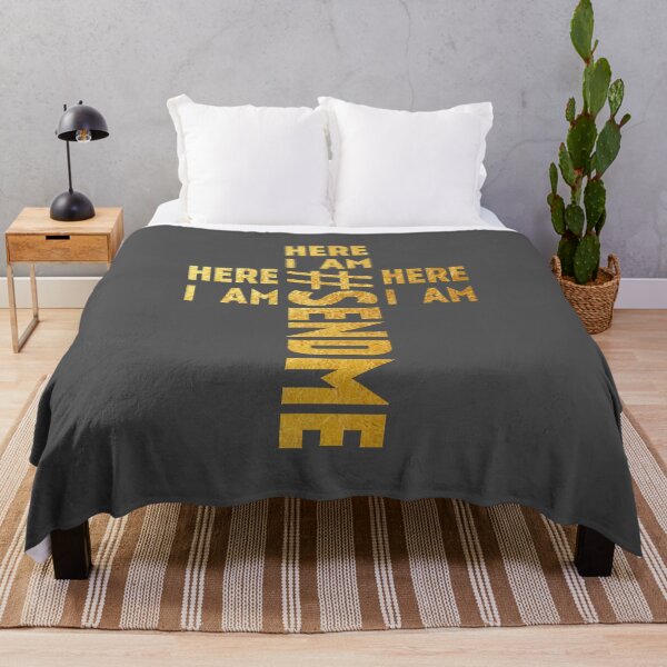 Item preview, Here I Am, Send Me - Gold designed and sold by VermillionOAK.