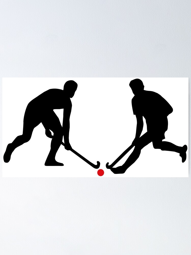 "Field Hockey, Men" Poster for Sale by claudiasartwork Redbubble