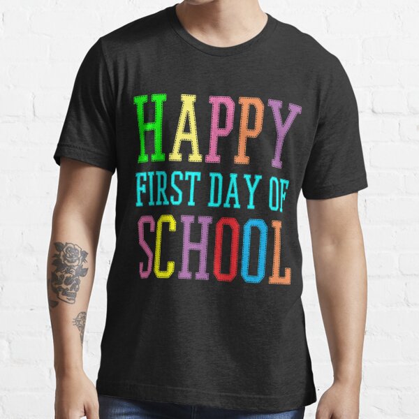 blue school t shirts