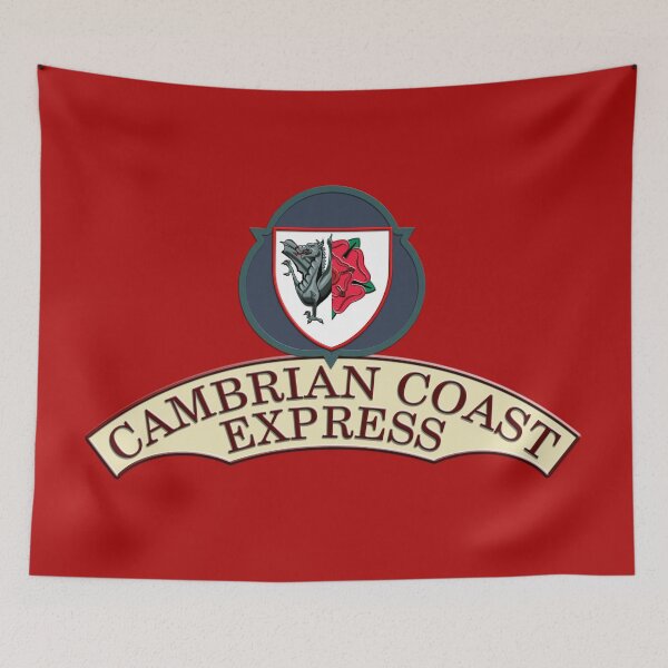 Item preview, CAMBRIAN COAST EXPRESS HEADBOARD designed and sold by WOOFANG.