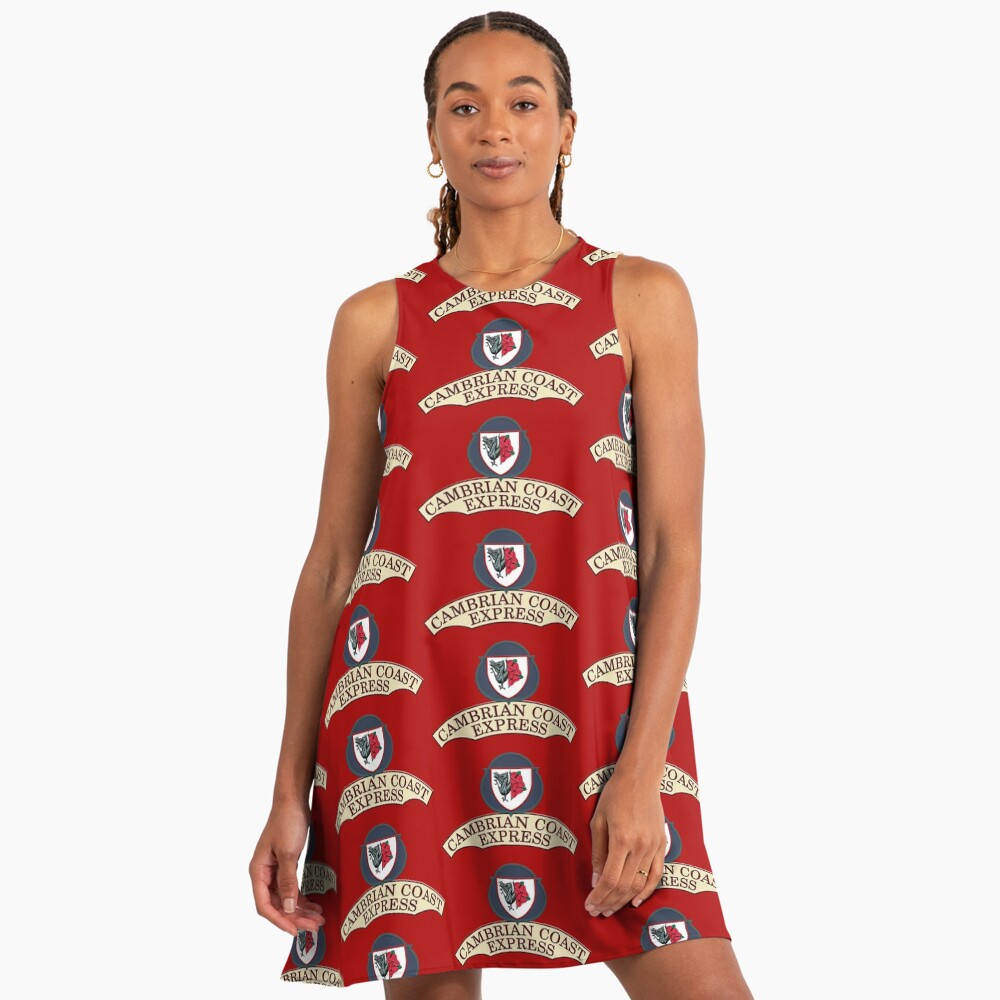 CAMBRIAN COAST EXPRESS HEADBOARD" A-Line Dress for Sale by WOOFANG |  Redbubble