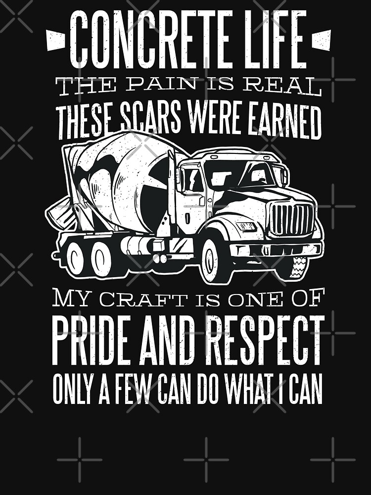 "Concrete Mixer Truck Driver" Tshirt by lolotees Redbubble