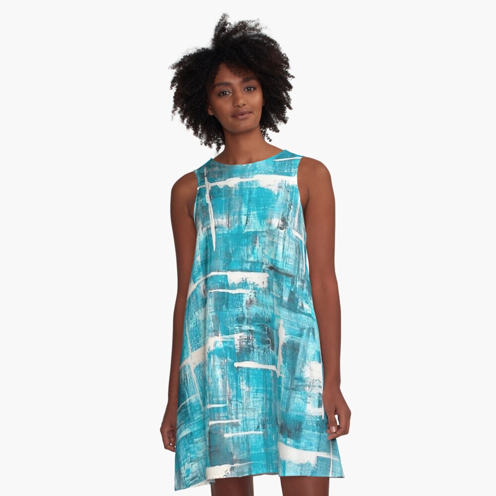 Robe trapèze « Totally Abstract #2»