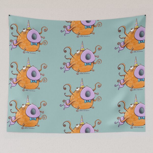Item preview, unioctopus designed and sold by Grisel Illustrations.