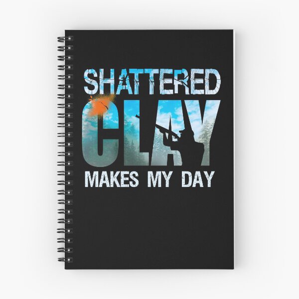 Item preview, Skeet Trap Clay Shotgun Shooting Shattered Clay Makes My Day Gifts designed and sold by Shoppy  Vista.