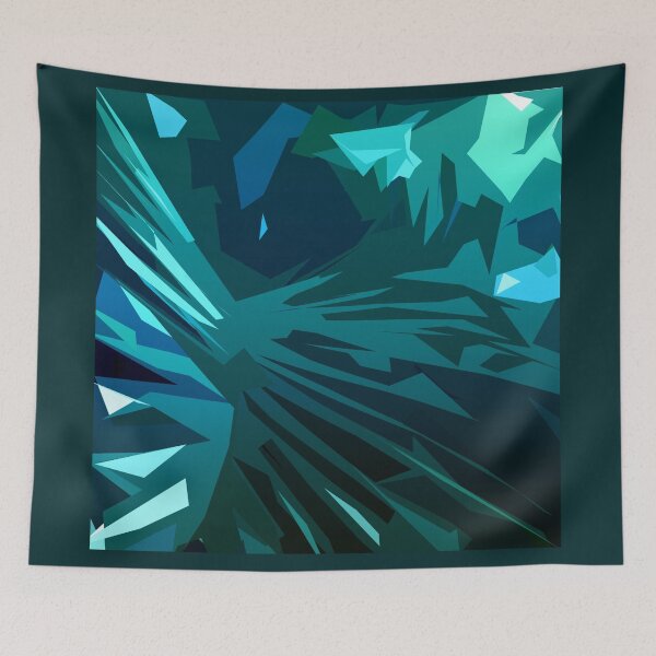 Item preview, Palm'd One Aquamarine by Heartwall Creations designed and sold by Heartwall.