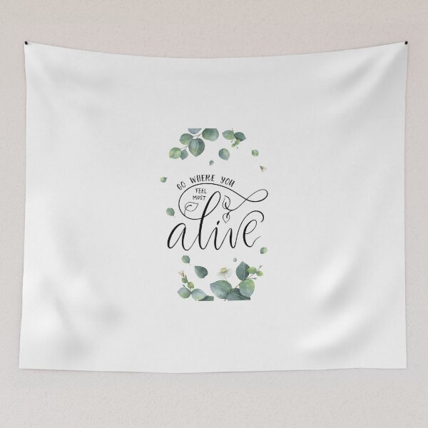 Item preview, Go where you feel most alive designed and sold by sidekickfun.