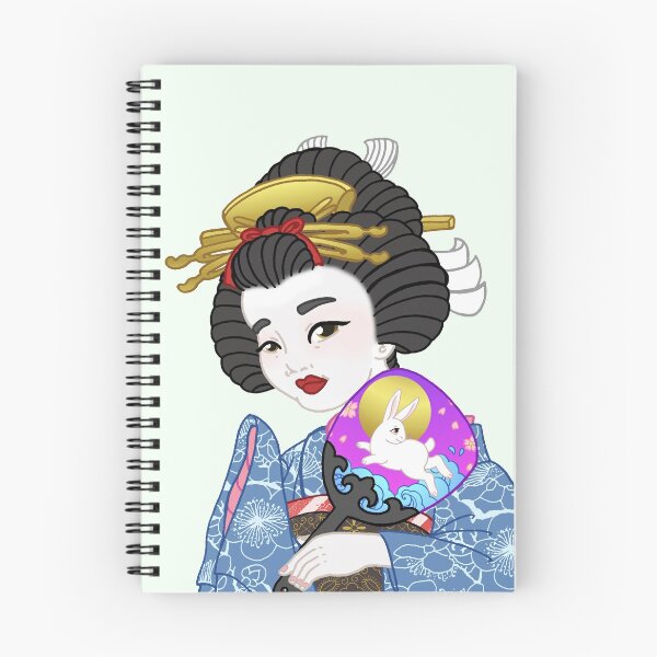 Item preview, Japanese Lady with Fan designed and sold by Marie-Luise Fischer.