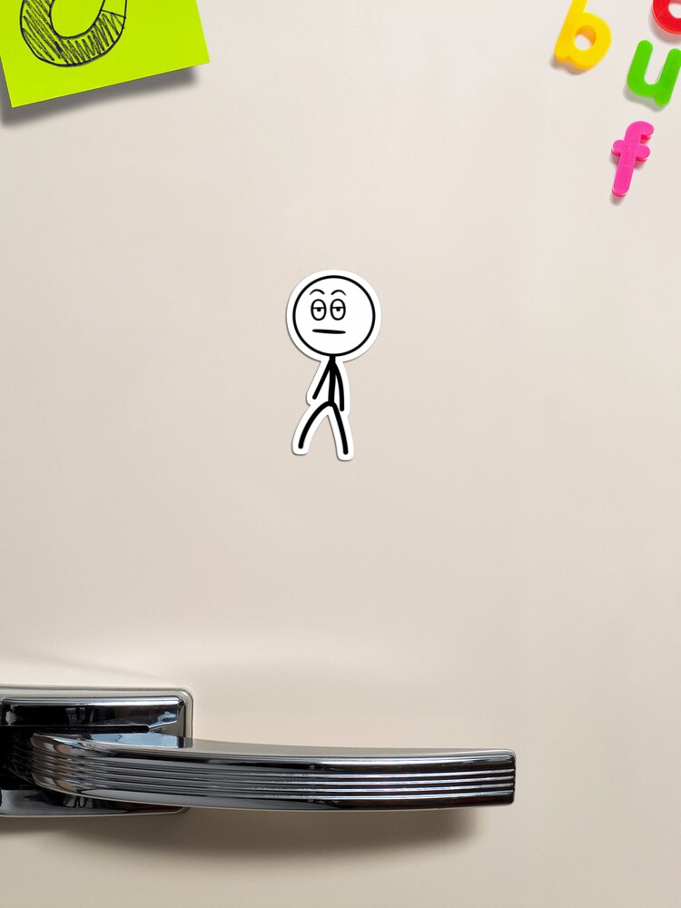 Angry Stickman Sticker for iOS & Android