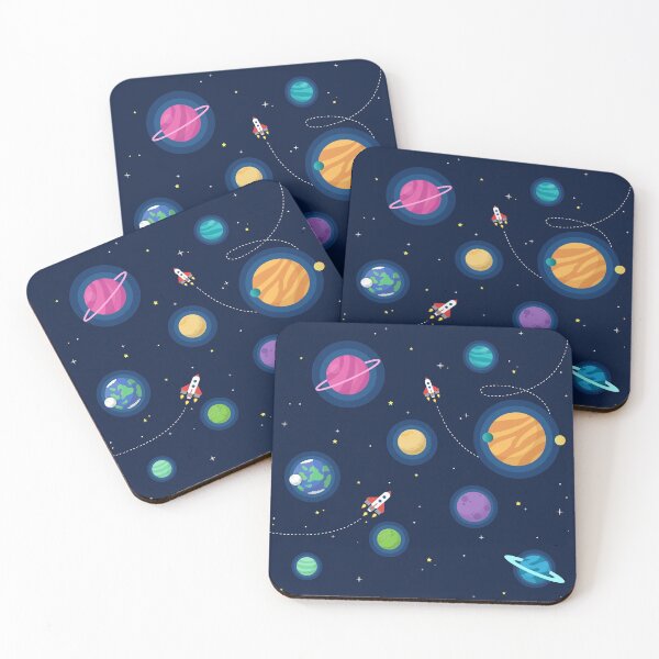 Item preview, Rockets in Space designed and sold by MartineMeeka.