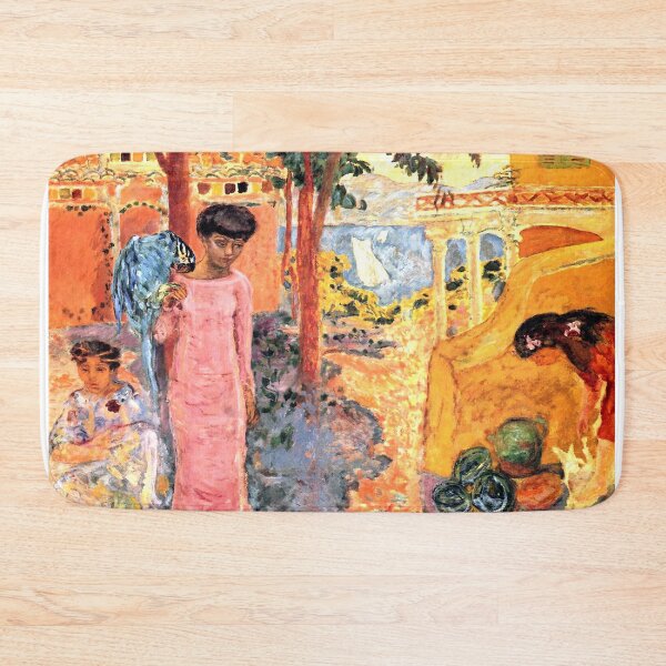 Item preview, Pierre Bonnard - Femme au Perroquet - Woman with Parrot designed and sold by ArtExpression.