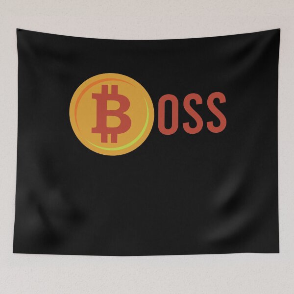 Item preview, Bitcoin boss designed and sold by tonstan.