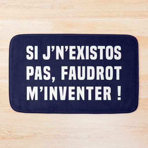 Item preview, If I do not exist, I'll have to invent myself! designed and sold by humour-chti.