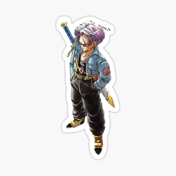 Trunks Stickers Redbubble - kid trunks dragon ball super roblox