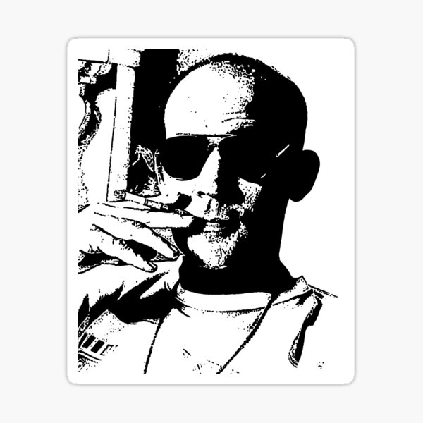 Hunter s Thompson Gonzo Sticker