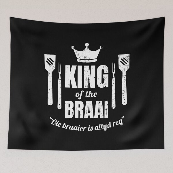 Item preview, King Of The Braai!  designed and sold by MartineMeeka.