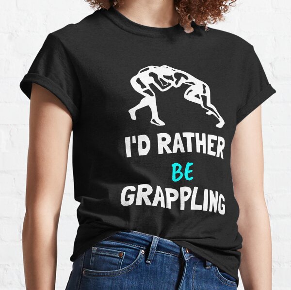 BJJ Rather be Grappling Classic T-Shirt