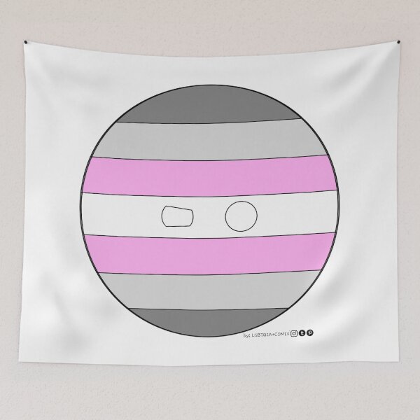 Item preview, Demigirl Face! designed and sold by LGBTQIACOMIX.