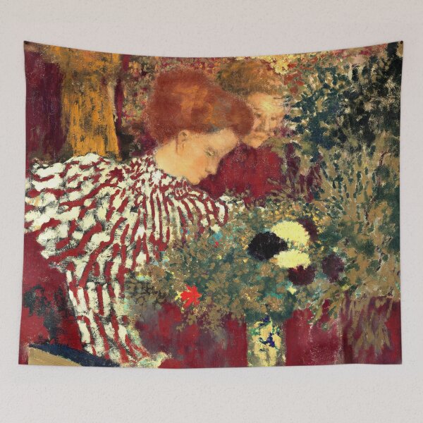 Item preview, Édouard Vuillard - Girl in a Striped Dress designed and sold by ArtExpression.