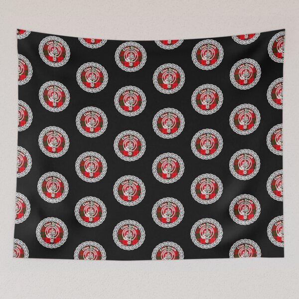 Item preview, Clan Grant surname last name tartan crest badge designed and sold by BagTown Clans.