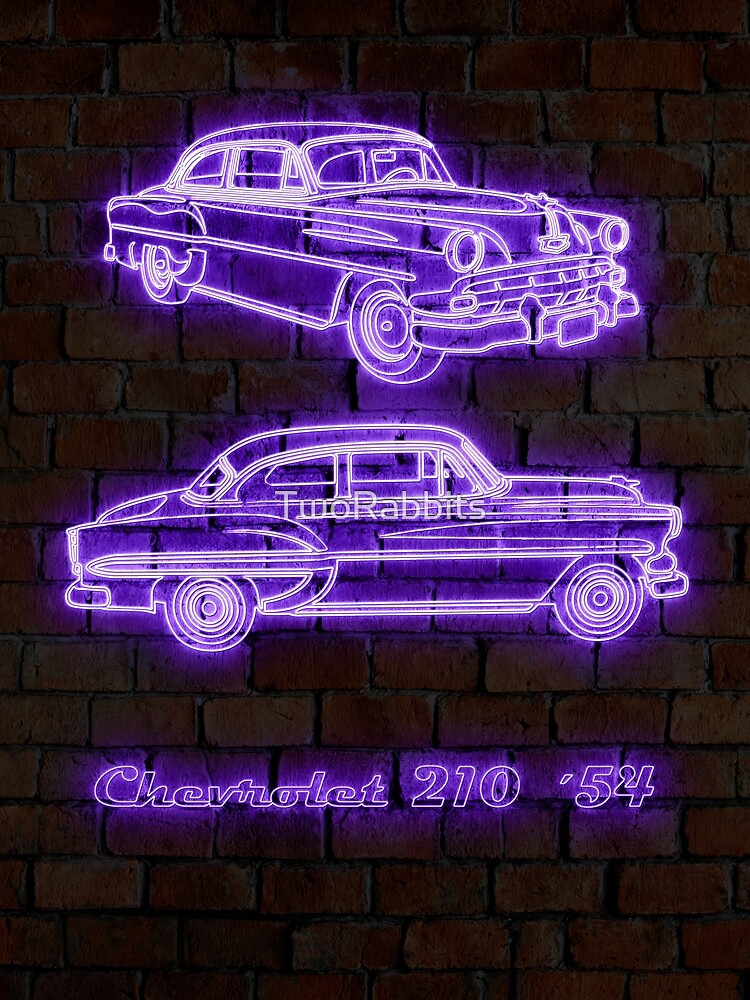 Disover Chevrolet 210 1954 Premium Matte Vertical Poster