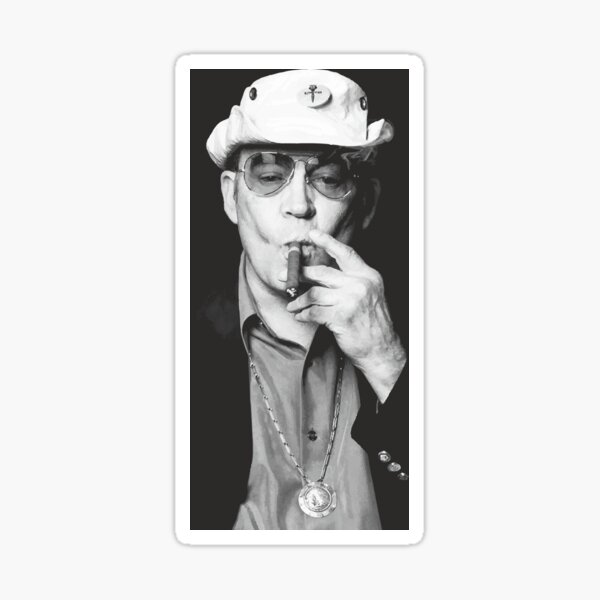 Hunter s Thompson Gonzo Sticker
