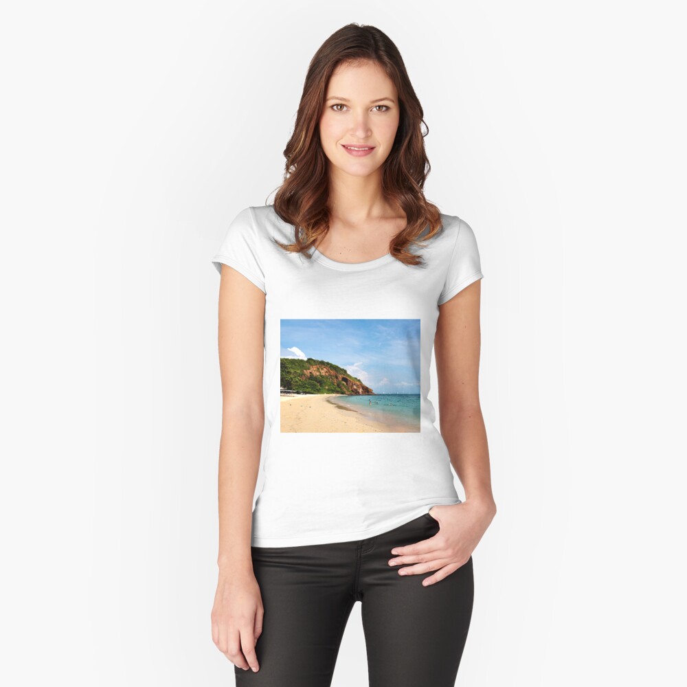 Item preview, Fitted Scoop T-Shirt designed and sold by darren-j-mcleod.