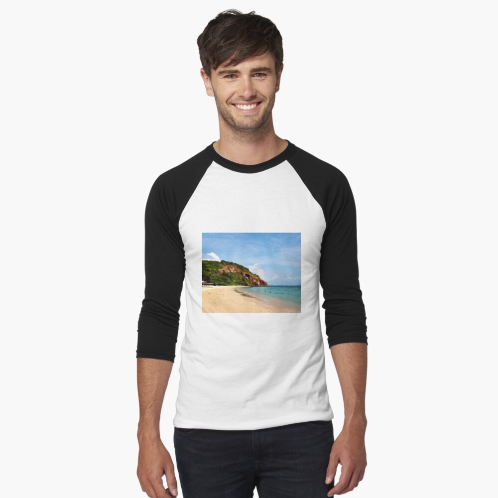 Item preview, Baseball ¾ Sleeve T-Shirt designed and sold by darren-j-mcleod.