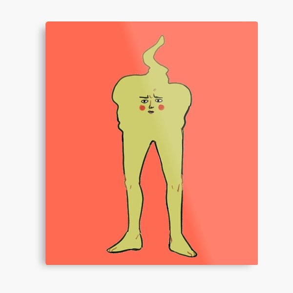 cute ghost Metal Print