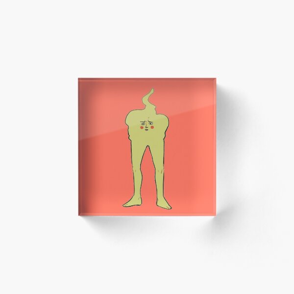 cute ghost Acrylic Block