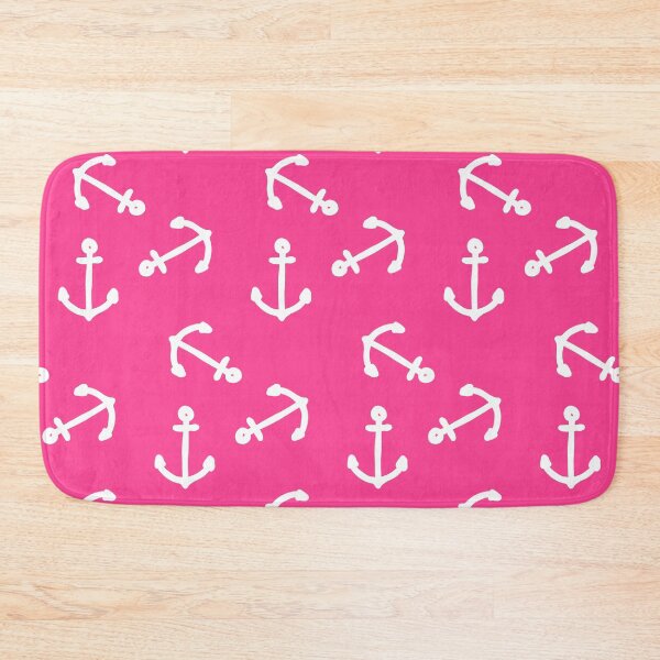 Item preview, Nautical Anchors Pink And White Vintage  designed and sold by funnytshirtemp.